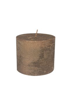 Candle copper 10x10cm*