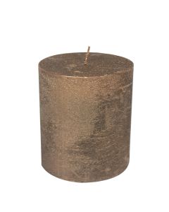 Candle copper 10x15cm