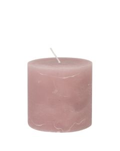 Candle powder pink 10x10cm