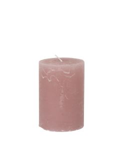Candle powder pink 7x10cm
