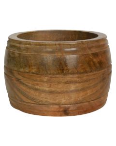 bowl high mango wood 20cm