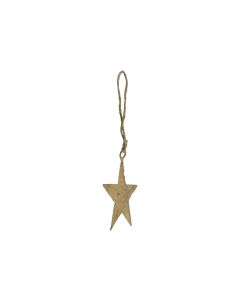 star hanger gold rope 10cm