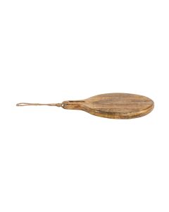 chopping board mango wood round dia 17cm