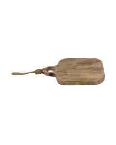 chopping board mango wood square 30cm