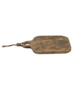 chopping board mango wood square 40cm