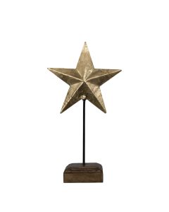 standing star gold 35cm