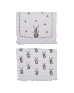 Guest towels (2) 40x66 cm - set (2)