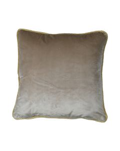 cushion velvet gold champagne 45x45cm