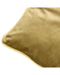 cushion velvet gold gold 45x45cm