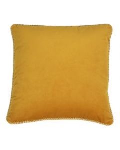 cushion velvet gold honey 45x45cm