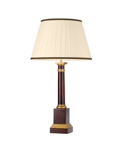 Louviers 1 Light Table Lamp with Tall Empire Shade