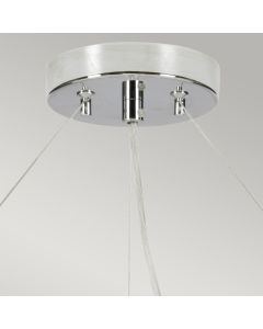 Pearce 30" Pendant with Polished Chrome Ceiling Pan