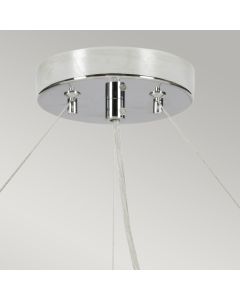 Pearce 34" Pendant with Polished Chrome Ceiling Pan