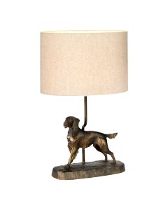 Rufus 1 Light Table lamp with Oval Shade