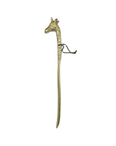 gold shoe-horn giraffe 52cm