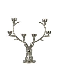 Candlestick circle deer 46cm