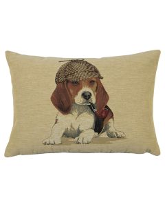 gobelin cushion sherlock beagle 30x45cm