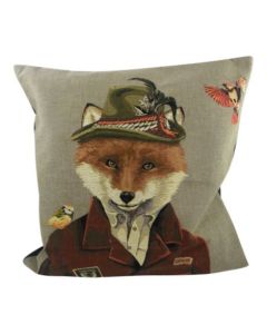 Gobelin cushion hunter fox 45x45cm