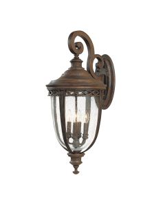 English Bridle 4 Light X Large Wall Lantern - British Bronze