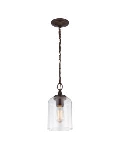 Hounslow 1 Light Mini Pendant Oil Rubbed Bronze