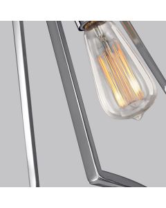 Nico 1 Light Large Pendant - Polished Chrome