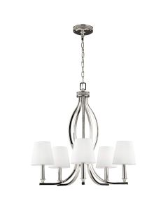 Pave 5 Light Chandelier