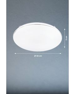 Luz de techo, Aldo | 1x HV-LED 49,0 W Incluido. | blanco