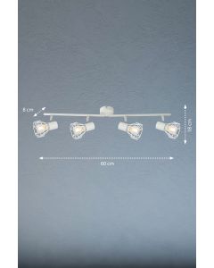 Arco de techo, Ran | 4x E14 max. 40,0 W sin bombilla