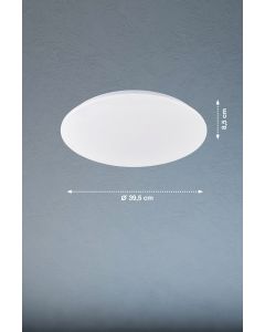 Luz de techo, Mona | 1x LED 18,0 W Incluido. | blanco