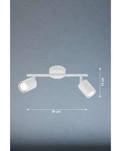 Luz de techo, Foco de atención, Vano | 2x GU10 - LED max.