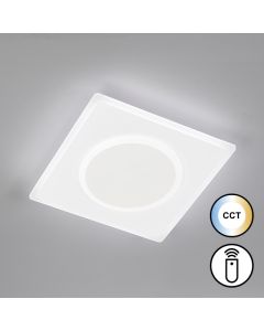 Luz de techo, Bisi | 1x LED 24,0 W Incluido. | blanco arena