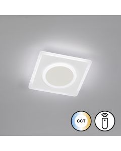 Luz de techo, Bisi | 1x LED 20,0 W Incluido. | blanco arena