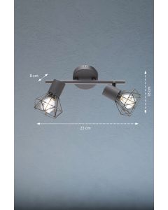 Carril de la mancha, Ran | 2x E14 max. 40,0 W sin bombilla