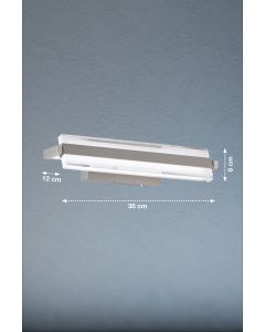 Lámpara de pared, Paros | 1x LED 8,5 W incl. marca LED