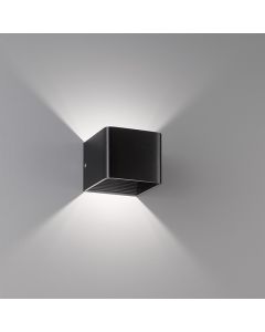 Lámpara de pared, Dan | 1x LED 4,5 W Incluido. | negro