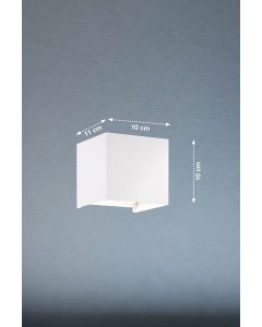 Lámpara de pared, luz exterior, Wall | 2x LED 3,0 W