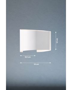 Lámpara de pared, luz exterior, Wall | 2x LED 3,0 W