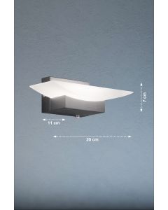 Lámpara de pared, Bowl TW | 1x LED 6,5 W Incluido.