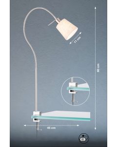 Luz de pinza, Jam | 1x E14 max. 10,0 W sin bombilla