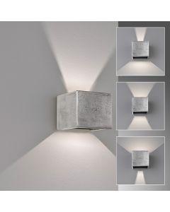 Lámpara de pared, Cog | 2x LED 3,0 W Incluido.