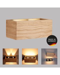 Lámpara de pared, SHINE-WOOD | 4x LED 3,0 W Incluido.