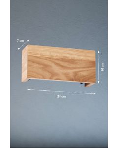 Lámpara de pared, SHINE-WOOD | 6x LED 1,5 W Incluido.