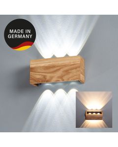 Lámpara de pared, SHINE-WOOD | 6x LED 1,5 W Incluido.