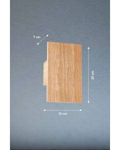 Lámpara de pared, SHINE-WOOD | 4x LED 2,5 W Incluido.