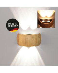 Lámpara de pared, SHINE-WOOD | 4x LED 2,5 W Incluido.