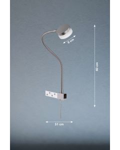 Lámpara de cabecera Flex, Lug | 1x LED 5,0 W Incluido.