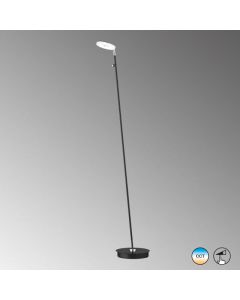 Lámpara de pie, Dent | 1x LED 7,5 W Incluido. | negro arena