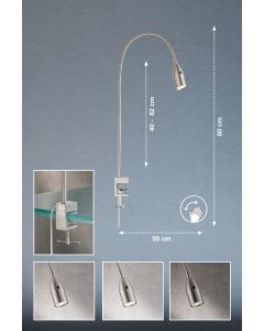 Luz de pinza, Sten | 1x LED 5,0 W Incluido.