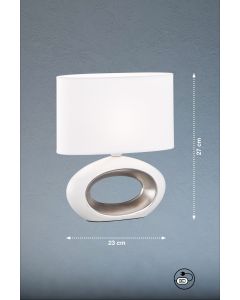 Lámpara de mesa, Coba | 1x E14 max. 40,0 W sin bombilla