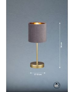 Lámpara de mesa, Aura | 1x E14 max. 25,0 W sin bombilla